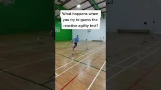 Don't try to guess the reactive agility test #sports #agility #speed