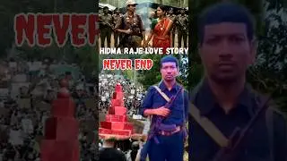 HIDMA RAJE LOVE STORY NEVER END 💔😭#love #hidma #shortvideo