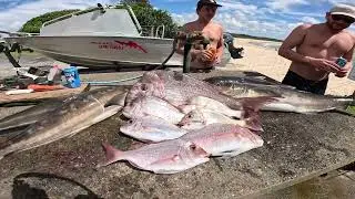 SNAPPER and COBIA fishing NSW- Big STORM wet all our stuff!