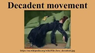 Decadent movement