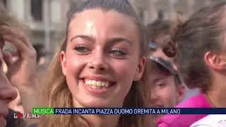 Frada, stella irpina della musica incanta piazza Duomo gremita