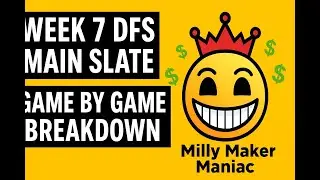 🔥 Week 7 DraftKings DFS Breakdown | Attack the Chiefs, Cowboys & Commanders! 💰