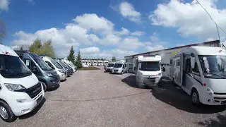 Unser Wohnmobil - Hausmesse Caravan Shop H&ouml;rcher in Ilmenau