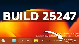 New Windows 11 Build 25247 – Clock with Seconds, Start Menu Changes, New Settings and Fixes (Dev)