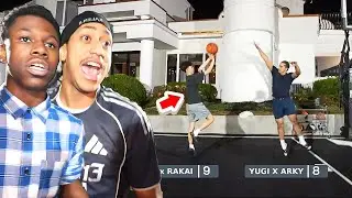Ray & Rakai $1,000 Basketball 2v2 AT THE AMP HOUSE!