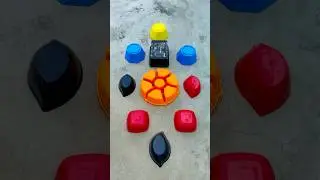 Most Satisfying ⚒️ Sand Cake Breaking Relaxing ASMR Multiple Sand  #shortsfeed #youtube #viral