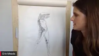 Erin Meads Figure Drawing Demo