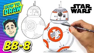 BB-8 How to Draw Tutorial- Star Wars