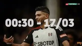 ON FOOTBALL & ON SPORTS | BUR VS BRE, NFO VS LUT, FUL VS TOT (22:00 16/3 & 00:30 17/3)