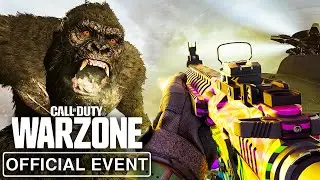 OFFICIAL CALL OF DUTY GODZILLA vs KONG EVENT LIVE! (Warzone Godzilla vs Kong)
