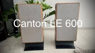 Canton LE 600 Vintage speakers