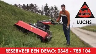 Sterke en wendbare werktuigdrager Köppl Luchs: RESERVEER NU EEN DEMO!