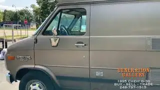 FOR SALE: 1995 Chevy G-30 &ldquo;Sportsmobile&rdquo; RV Motorhome Cargo Van 5.7L V8 RWD Video Tour - 66K MILES!
