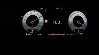 2020 Kia Sorento hybrid - acceleration: 0-199 kmh, 50-90+ kmh & 90-130 kmh