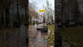 Листопад  в Днепре #днепропетровск #dnipro #днiпро#украинасегодня