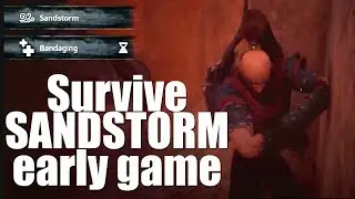 Short video - Conan Exiles - Survive sandstorm at early game. READ DESCRIPTION BELOW.