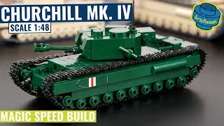 Little Churchill Mk. IV - COBI 2717 (Speed Build Review)