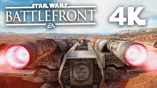 Star Wars Battlefront in 4K - STUNNING (Ultra Settings & 4k 60fps PC Gameplay)