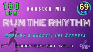 180 BPM Nonstop Pacing Mix (1 Hour) | Optimal Cadence Running Music for Long Runs