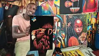 Experience the Vibrant Village Market Maasai Market in Kenya 🇰🇪 | Authentic African Crafts & Culture
