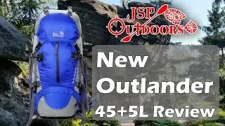 New Outlander Adventurer 45+5L Backpack Review  #JSPOutdoors