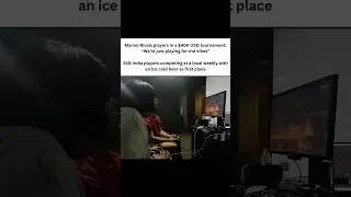 Marvel Rivals players in a $40K USD tournament vs Smash India players competing for an ice cold beer