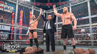 Team Brock Lesnar vs Team Roman War Games ! WWE Survivor Series 2025 Highlights | CM Punk Betrayed
