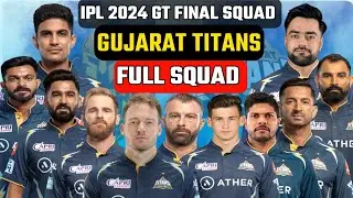 IPL 2024 - Gujarat Titans Full Squad | GT New Squad 2024 | GT Team Players List 2024