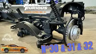 Montage Toyota Supra  N°30 /31 / 32 ALTAYA