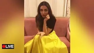 LIVE Chat With Deepika Padukone | Favourite Food, Book Lifestyles