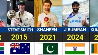 All ICC Men's Cricketer Of The Year Awards Winners (2004-2024).
