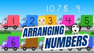 Counting Adventures for Kids! Arranging Numbers with 10 Trucks 🚛 | SHICHIDA at Home