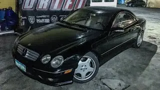 Catback exhaust system on a 2002 Mercedes Benz CL 500