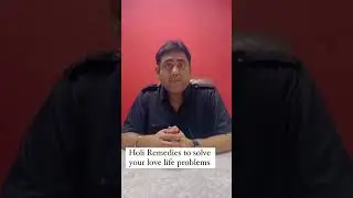 Holi remedies to solve your love life problems | Make Me Pure #short