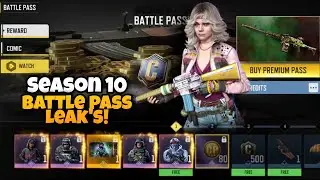 SEASON 10 BATTLE PASS HUGE LEAKS CODM | UNDEAD SIEGE LEAKS + NEW WEAPON + CHRISTMAS UPDATE & more!