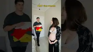 Cred că vrea să economisim...🤭 #pregnancy #pregnant #couplegoals #couple #funny