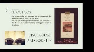 The Book Club // Desire of Ages Chapter 14 // We Have Found The Messias