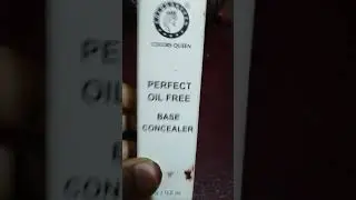 #short video perfect oil free vbase concealer Like and subscribe now