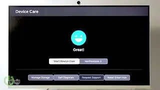 SAMSUNG SMART Monitor M8 &ndash; How to Run Auto Diagnostics Test