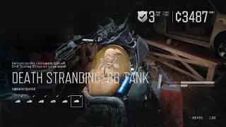 DAYS GONE Death Stranding BB gas tank, showcase.