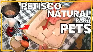 PETISCO NATURAL PARA PET l PETISCO PARA DOG l COM 1 INGREDIENTE APENAS