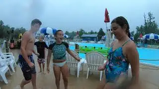 Storm delays opening for Hurricane Harbor