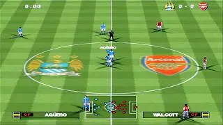 PES 2013 - Манчестер Сити против Арсенала | PS2