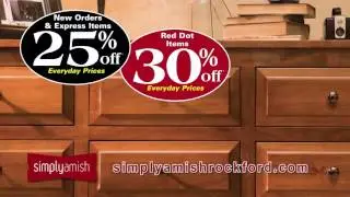 Simply Amish of Rockford Closing Dot Sale