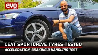Ceat SportDrive Tyres tested | Sponsored | 2022 | evo India
