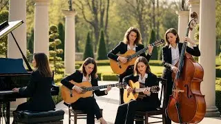 Soft Relaxing Spanish Guitar Music w/ Piano Chillout Latin Smooth Cafe Lounge Music