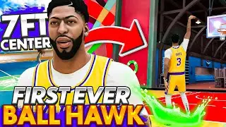 *FIRST EVER* Sharpshooting BALL HAWK at Center on NBA 2K22!
