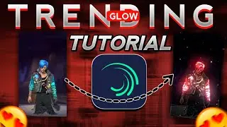 TRENDING GLOW TUTORIAL IN ALIGHT MOTION 😍 || ALIGHT MOTION || #trendingvideo #freefire #tutorial
