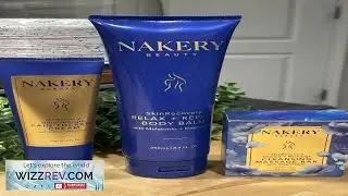 Nakery Beauty 3 Pc SkinRecovery Pain Therapy Cream Balm & Magnesium Bar