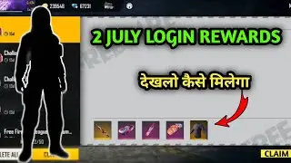 2 July Login Rewards Free fire | Free fire New event | Street Fighter Event Free Rewards | FF event